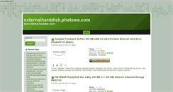Desktop Screenshot of externalharddisk.phateaw.com